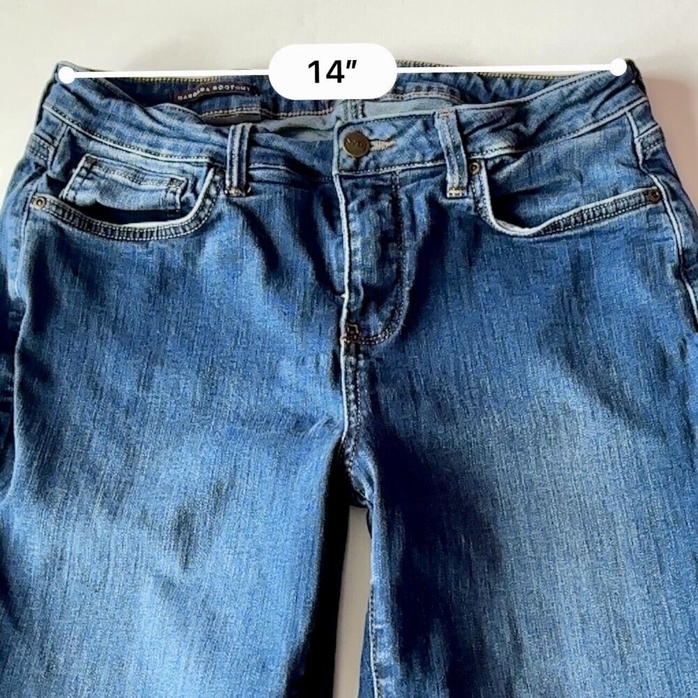 NYDJ Barbara Bootcut Denim Jeans Women's Size 8 US, 38 EU Lift Tuck Technology - Picture 8 of 10